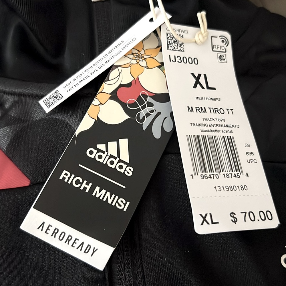 ADIDAS • Men’s Tiro Training Pride Track Jacket - Picture 7 of 7